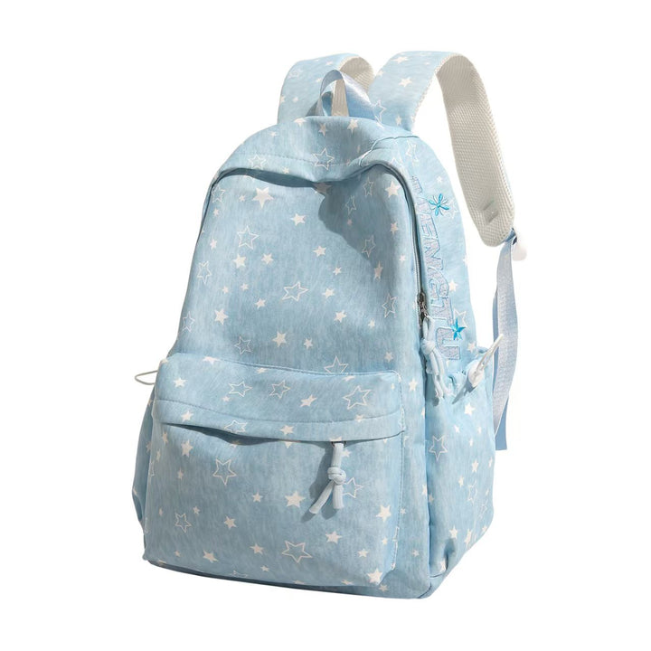 Lightweight Star-Embellished Everyday Backpack Kalsten