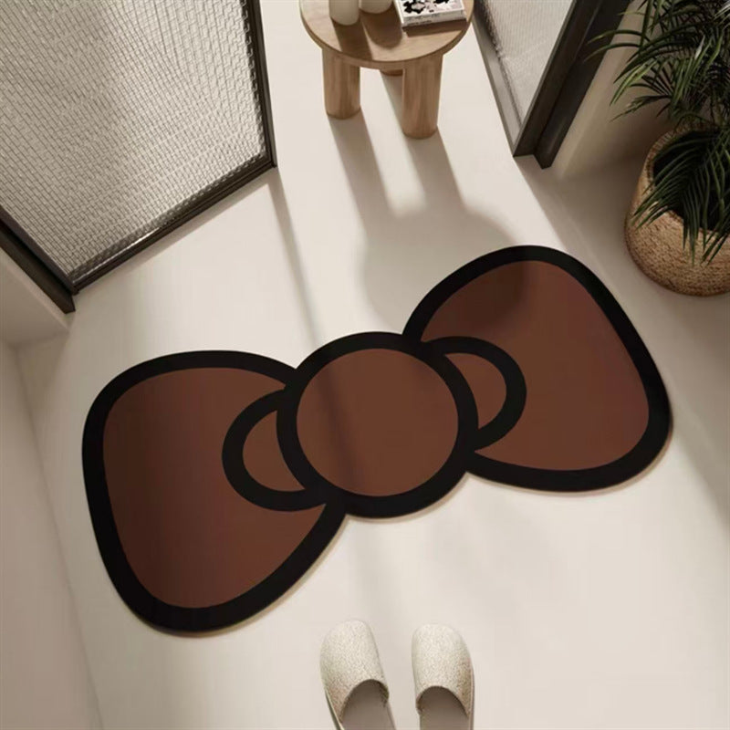 Leopard Print Decorative Bath Mat Kalsten