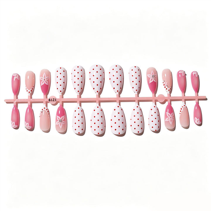 Decorative Floral Stiletto Nail Art Collection Kalsten