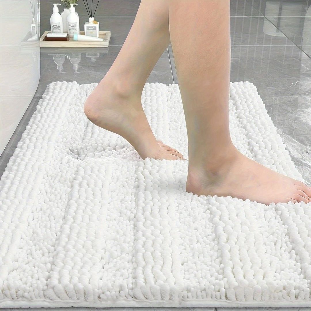 Textured Microfiber Kitchen Mat Set Kalsten