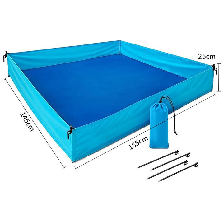 Versatile Sand-Free Beach Mat with Anchor System Kalsten