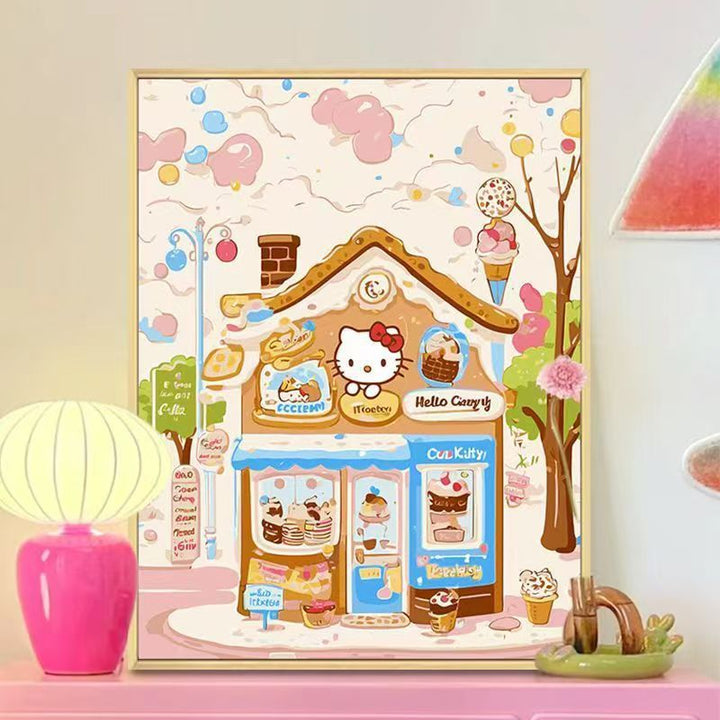 Cute Bakery-Themed Wall Art Print Kalsten
