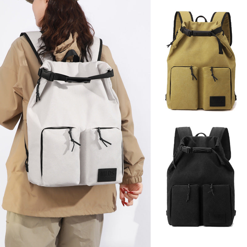 Canvas Roll-top Backpack