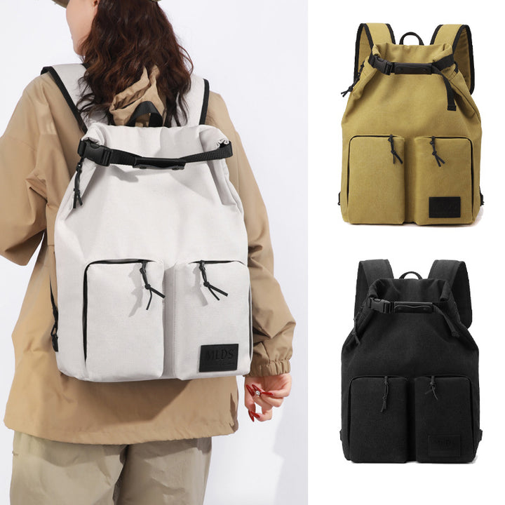 Canvas Roll-top Backpack