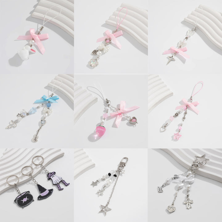 Playful keychains with charms Kalsten