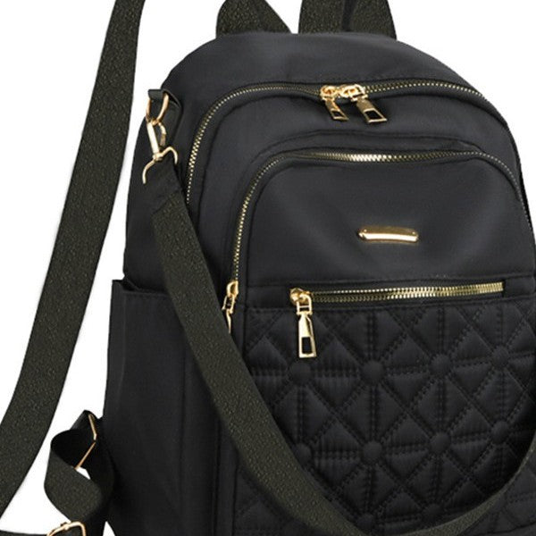 Versatile Quilted Backpack Kalsten