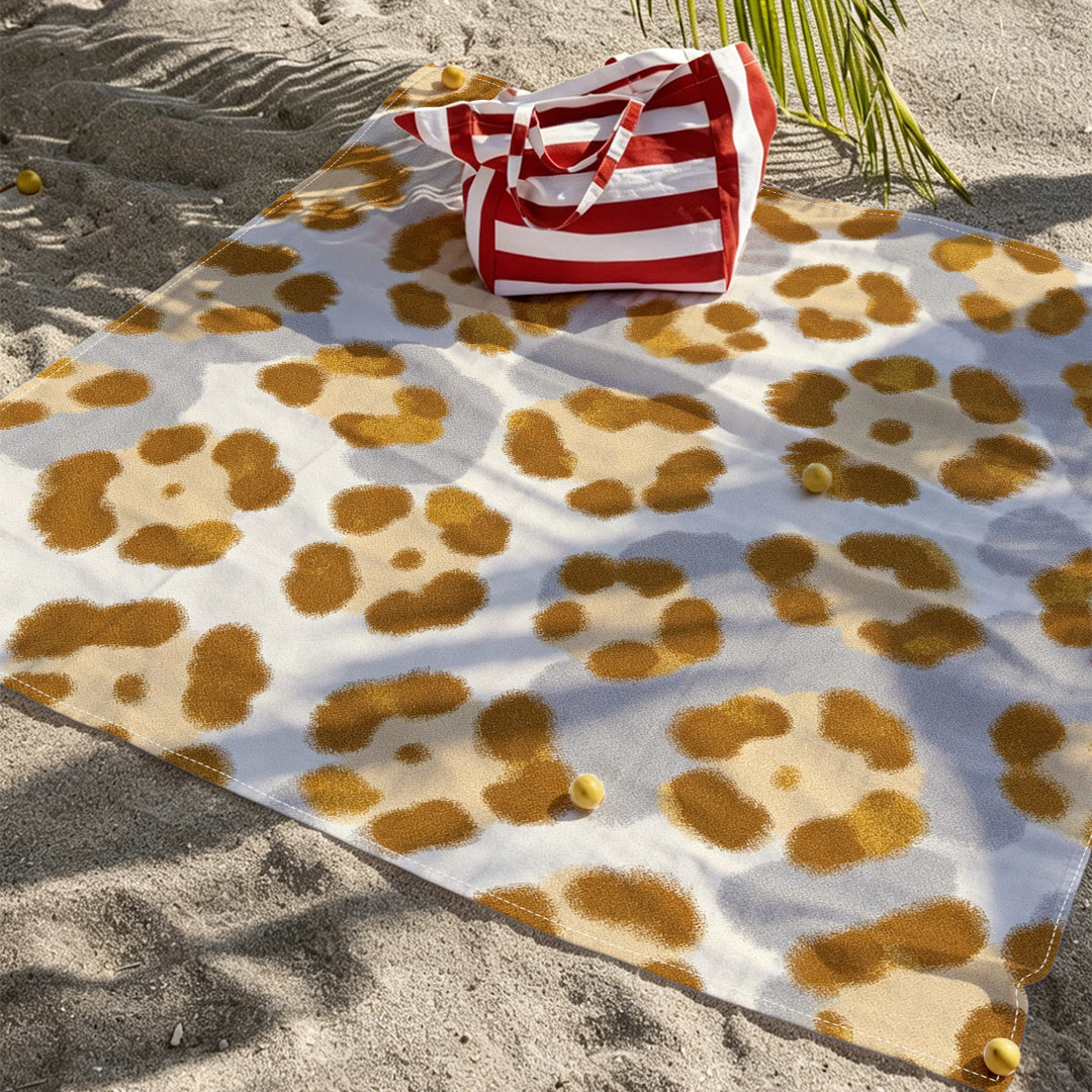 Mandala Design Beach Mat Kalsten
