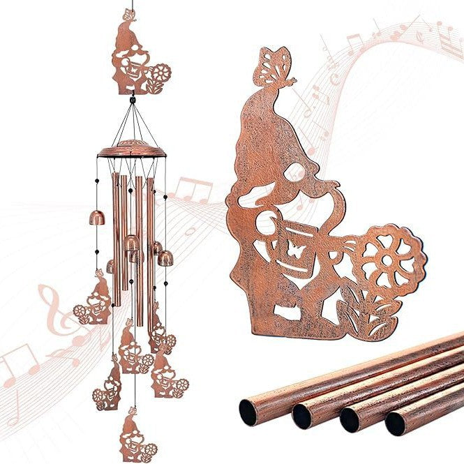 Decorative Wind Chime with Dachshund Design Kalsten