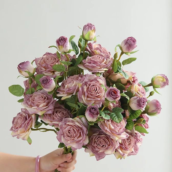 Lifelike Floral Bouquet Arrangement