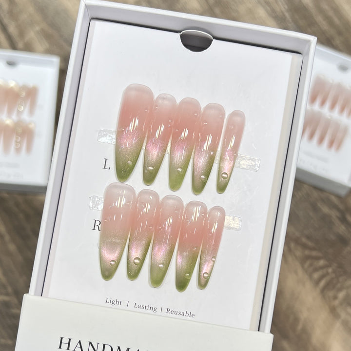 Stiletto Ombre Press-On Nail Set Kalsten