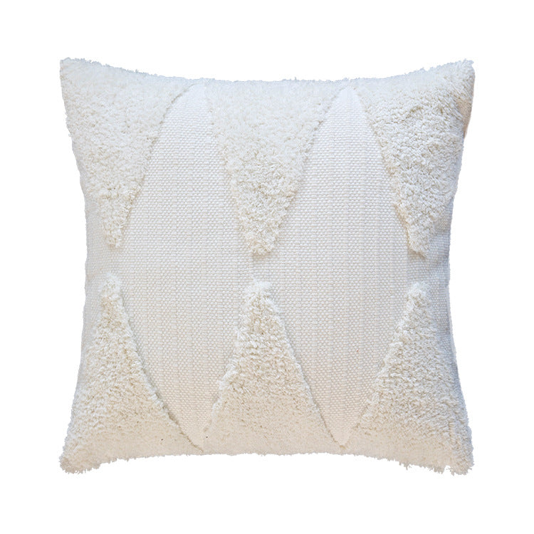 Luxurious decorative cushion with textured tufting surface Kalsten