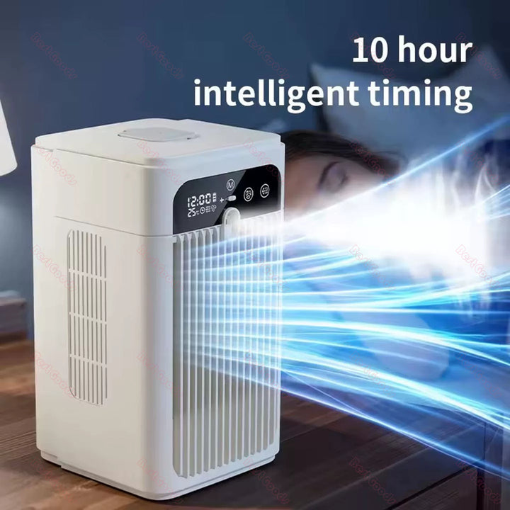 Unisex one-size portable evaporative cooling tower with spray humidifier high-performance battery and multi-stage motor Kalsten
