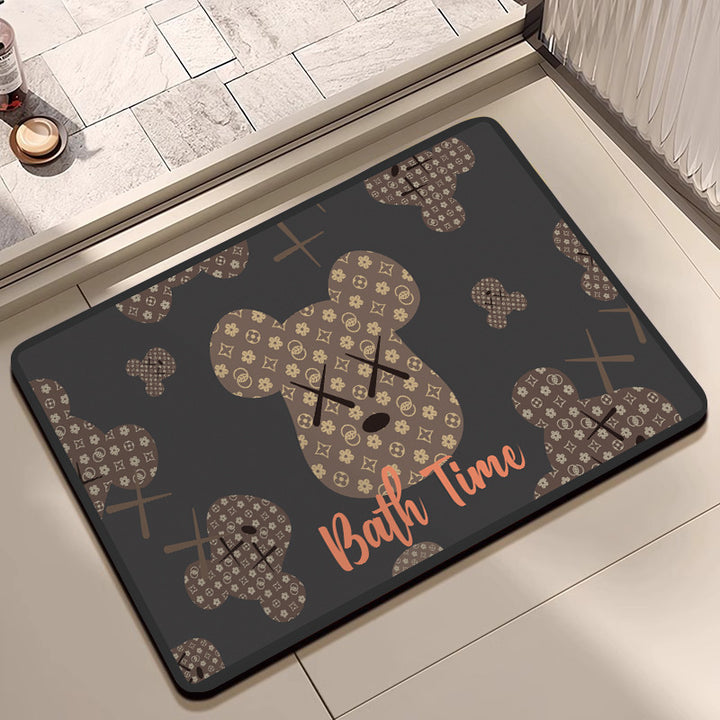 Cute Cartoon Character Bath Mat Kalsten