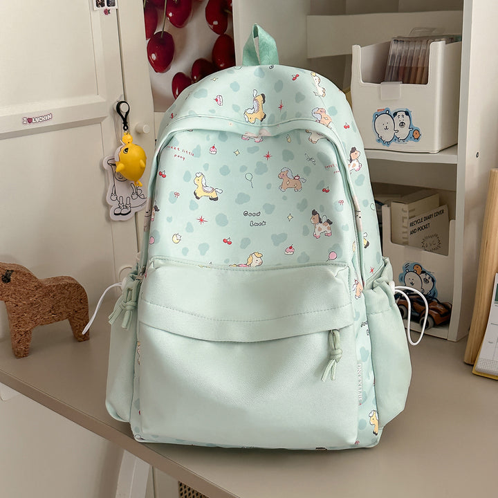 Cute Character Print Backpack Kalsten 1791205506