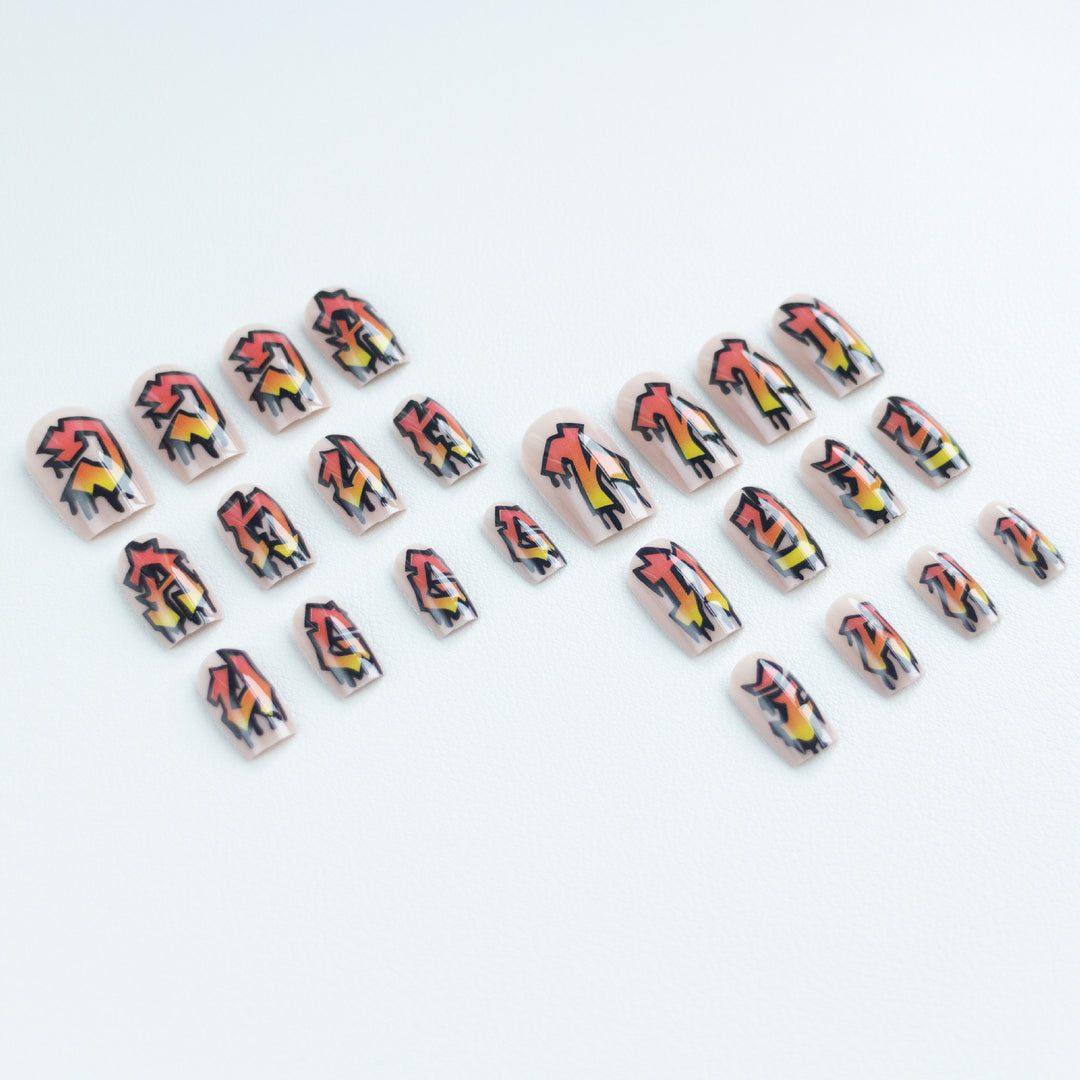 Creative Graphic Nail Art