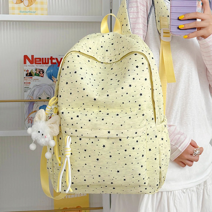 Star-Print Casual Backpack Kalsten