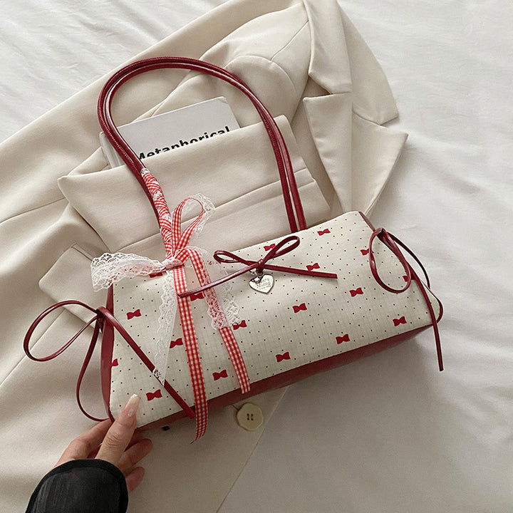 Elegant Floral Embroidered Handbag