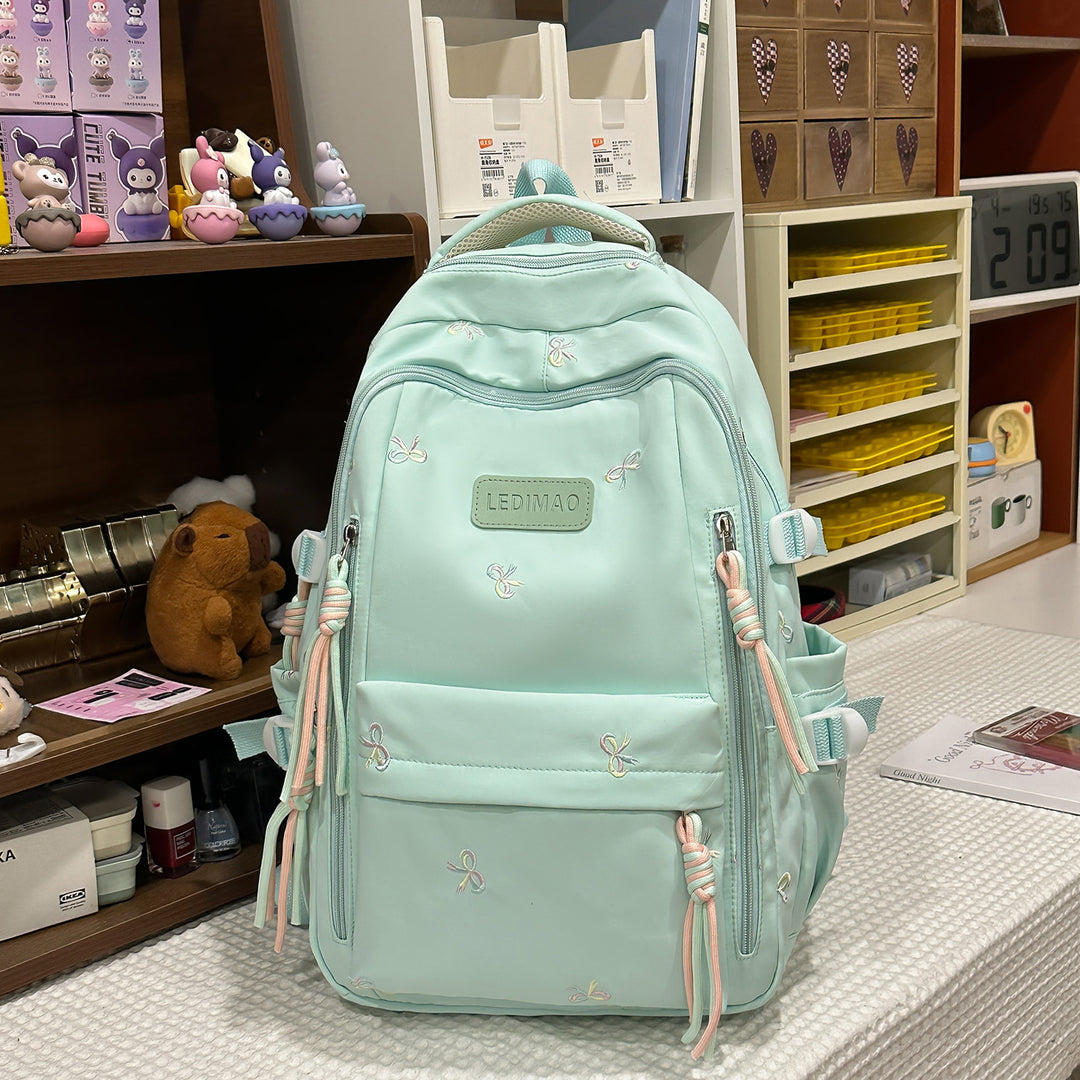 Embroidered Multi-Functional Backpack Kalsten
