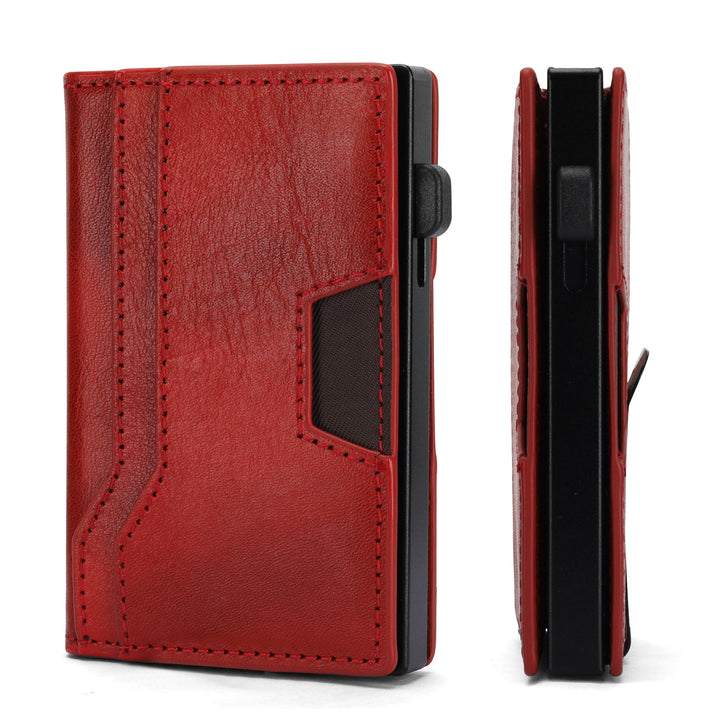 RFID-Blocking Tactical Leather Cardholder Kalsten