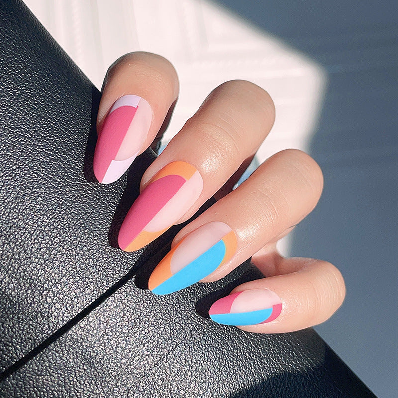 Artistic Pointed Press-On Nail Set Kalsten