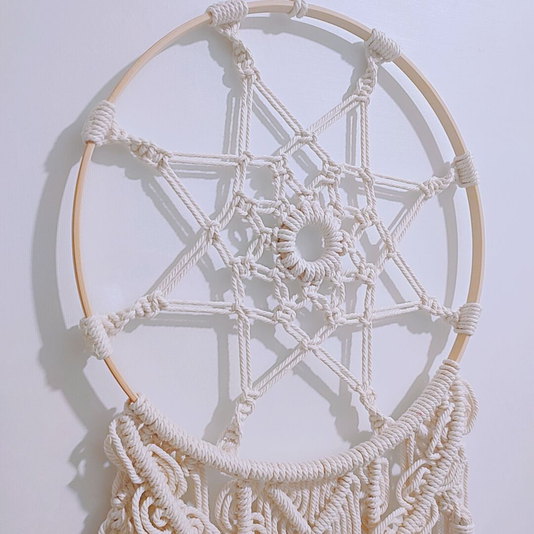 Elegant Macrame Dreamcatcher Wall Decor Kalsten
