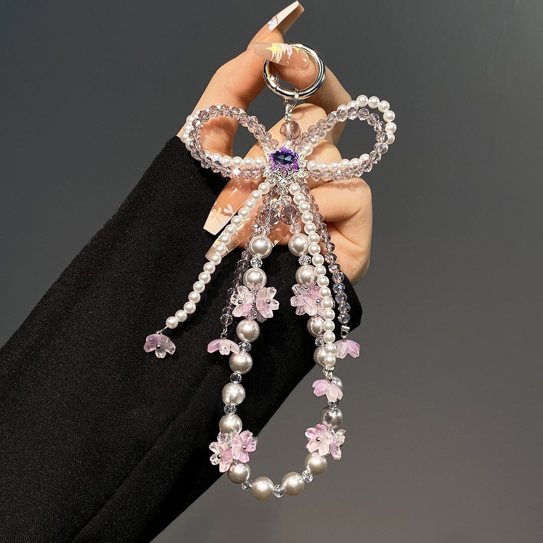 Decorative Beaded Handbag Charm Kalsten