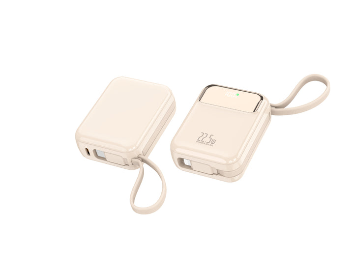 Compact power bank with multifunctional connection and digital charging display Kalsten