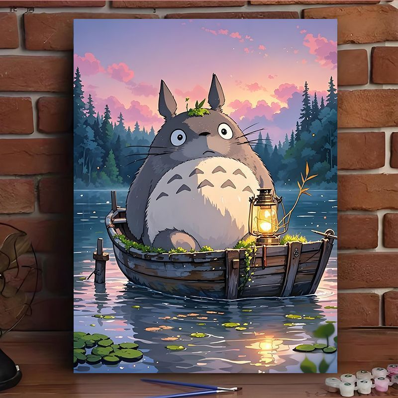 Enchanted Forest Scene Canvas Art Print Kalsten
