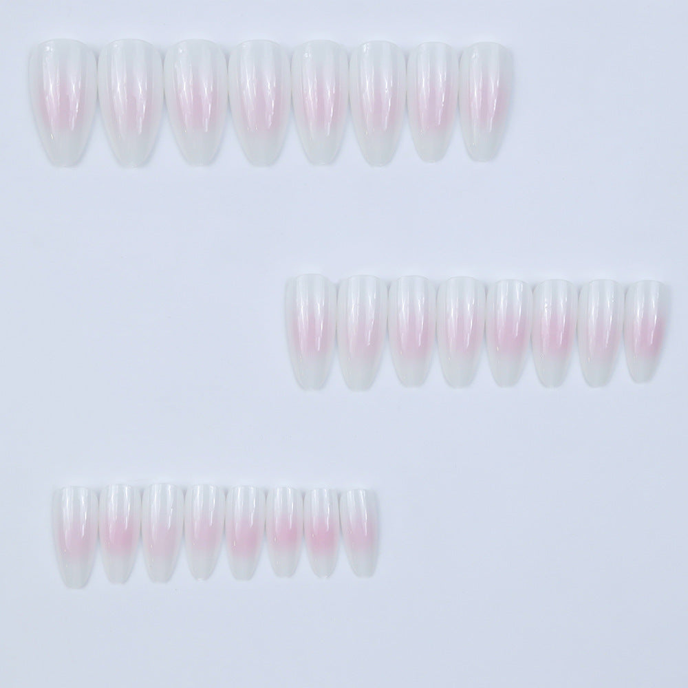 Artificial nails with elegant shine and soft gradient Kalsten