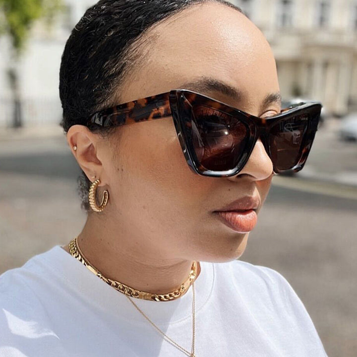 Ladies trendy cat-eye sunglasses with durable design and UV protection Kalsten