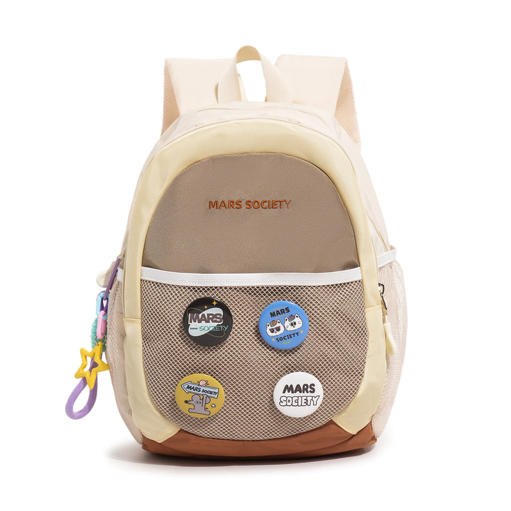 Trendy Lightweight Backpack with Fun Patches Kalsten