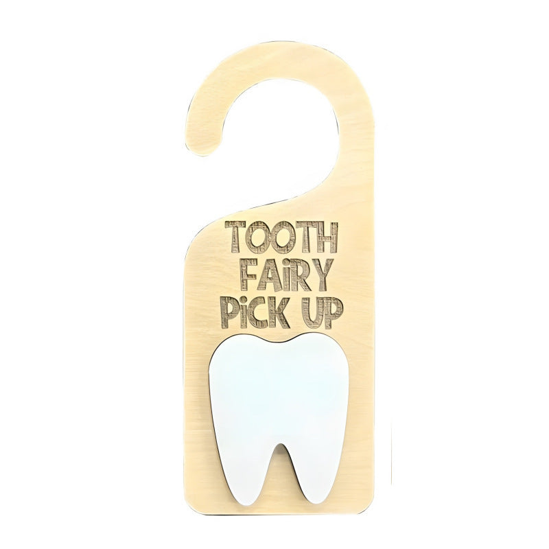 Decorative Tooth Fairy Drop-Off Sign