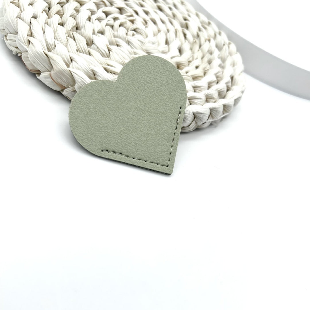 Heart-Shaped Leather Accessory Kalsten