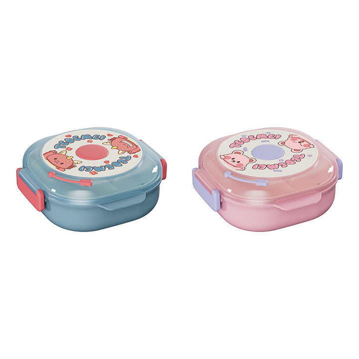 Fun-Themed Multi-Section Bento Lunch Box
