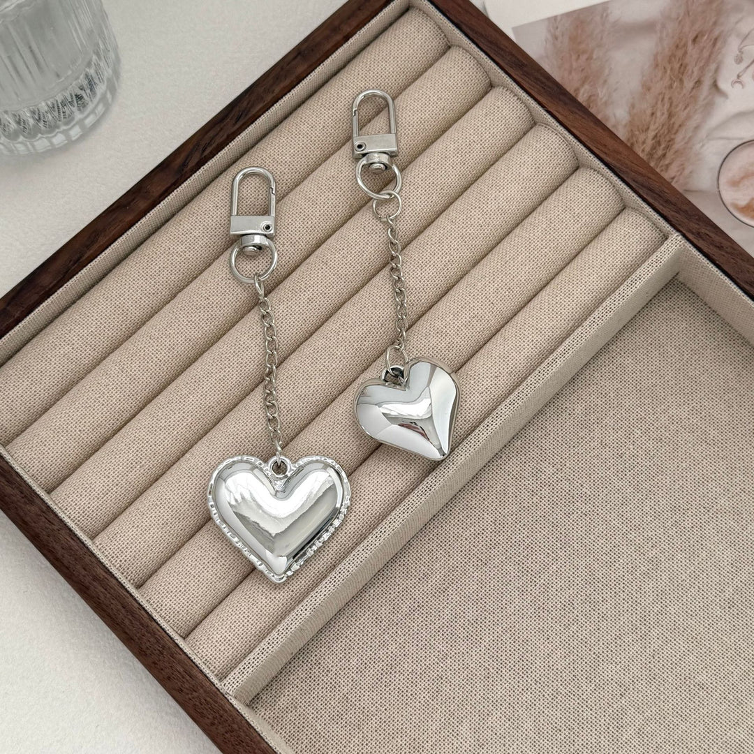 Heart-Shaped Metal Keychain Kalsten