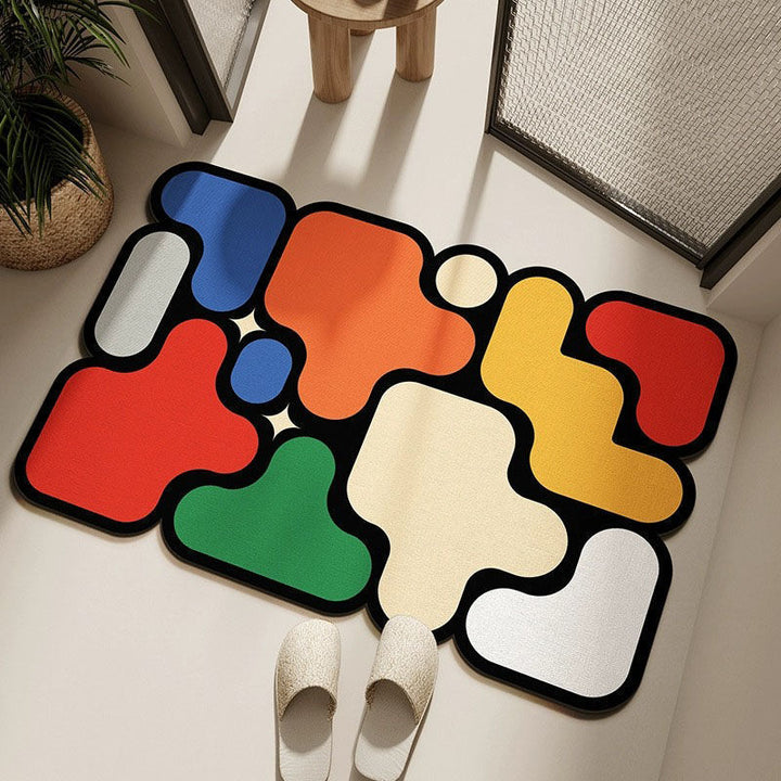 Abstract Geometric Area Rug