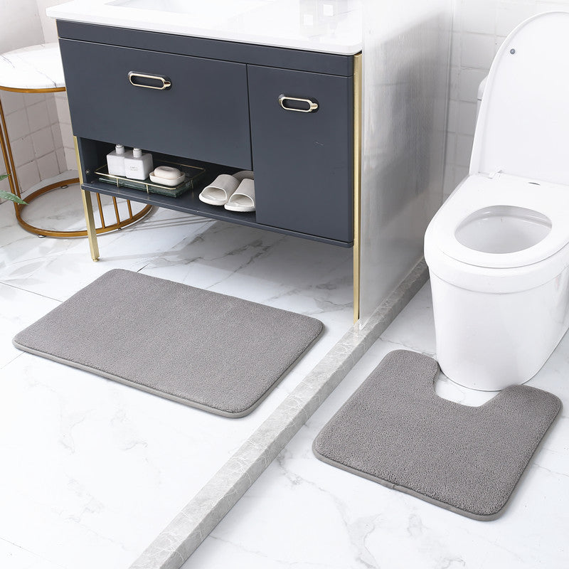 Soft Chenille Bath Mat Set Kalsten