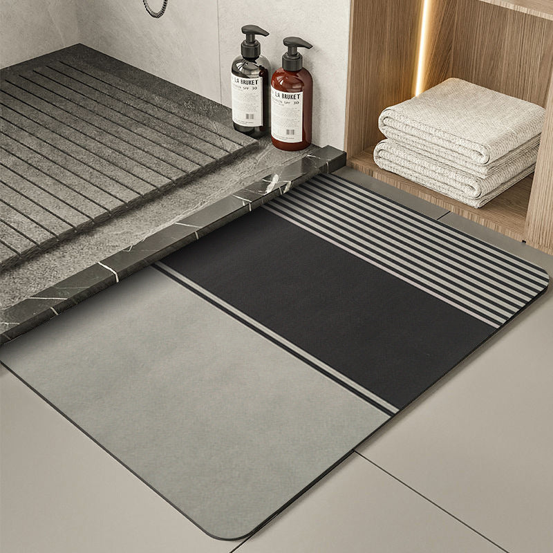 Modern Geometric Design Bath Mat