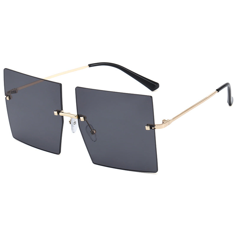 Women’s modern geometric sunglasses with filigree metal frame Kalsten