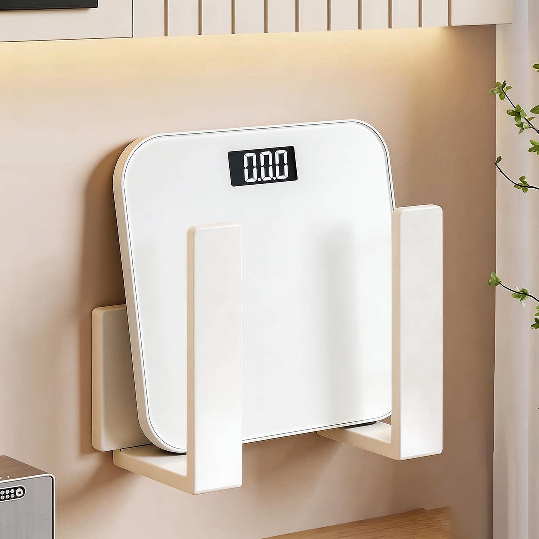 Wall-Mounted Vertical Router & Modem Holder Bracket Set