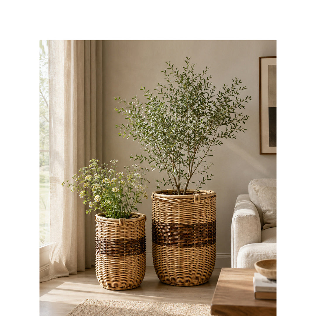 Handwoven laundry basket Kalsten