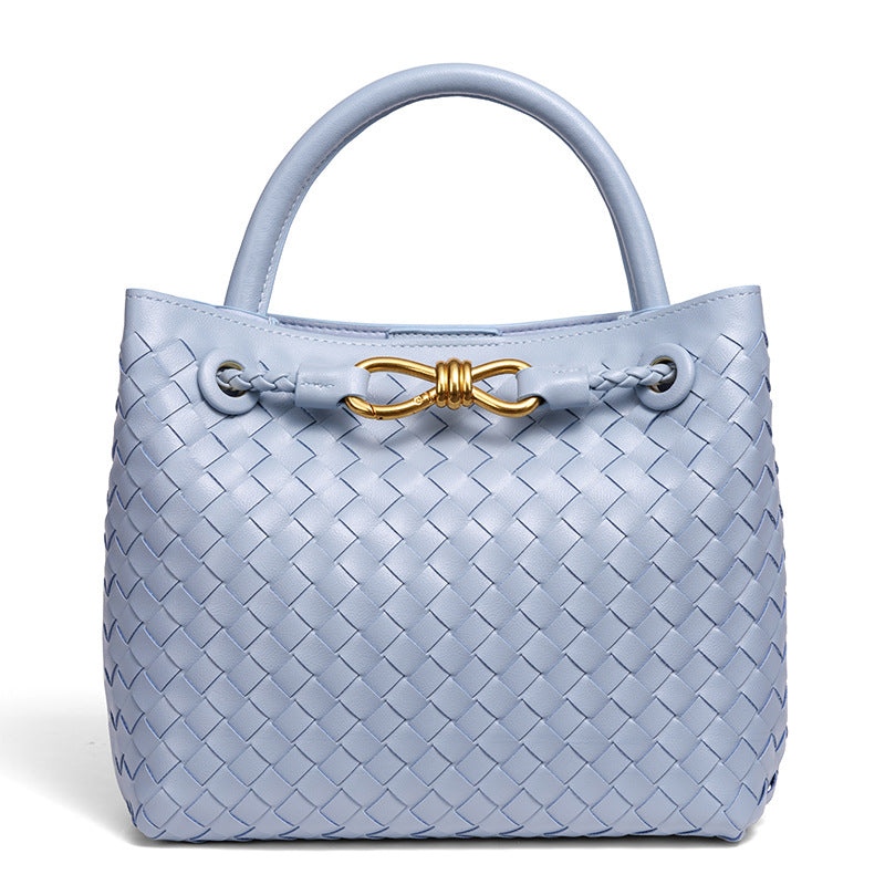 Woven Leather Tote Bag Kalsten