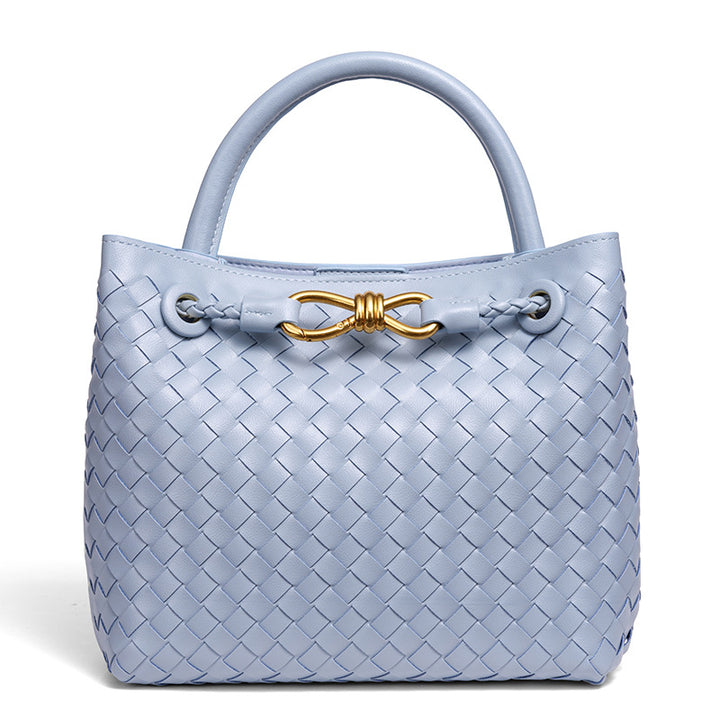 Woven Leather Tote Bag Kalsten