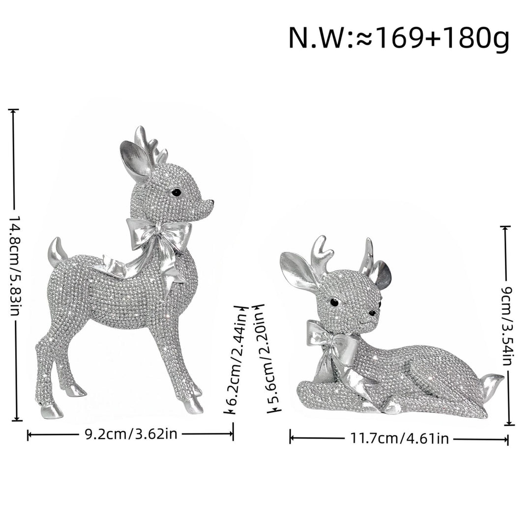 Luxurious Reindeer Sculpture Kalsten