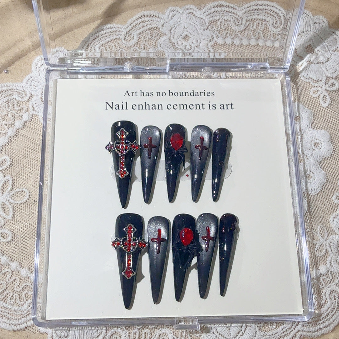 Artistic Press-On Nails