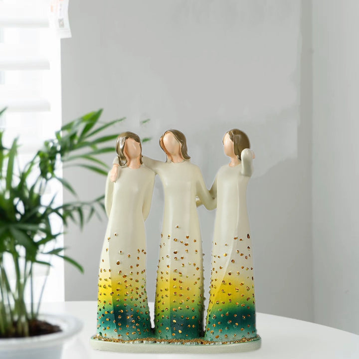 Artistic Figurine Trio Kalsten