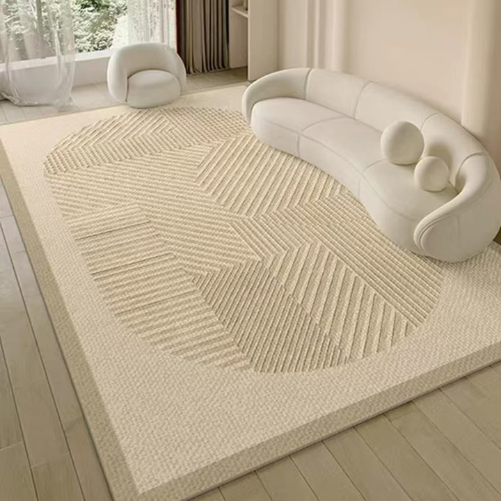 Textured Area Rug for Indoor Home Decor