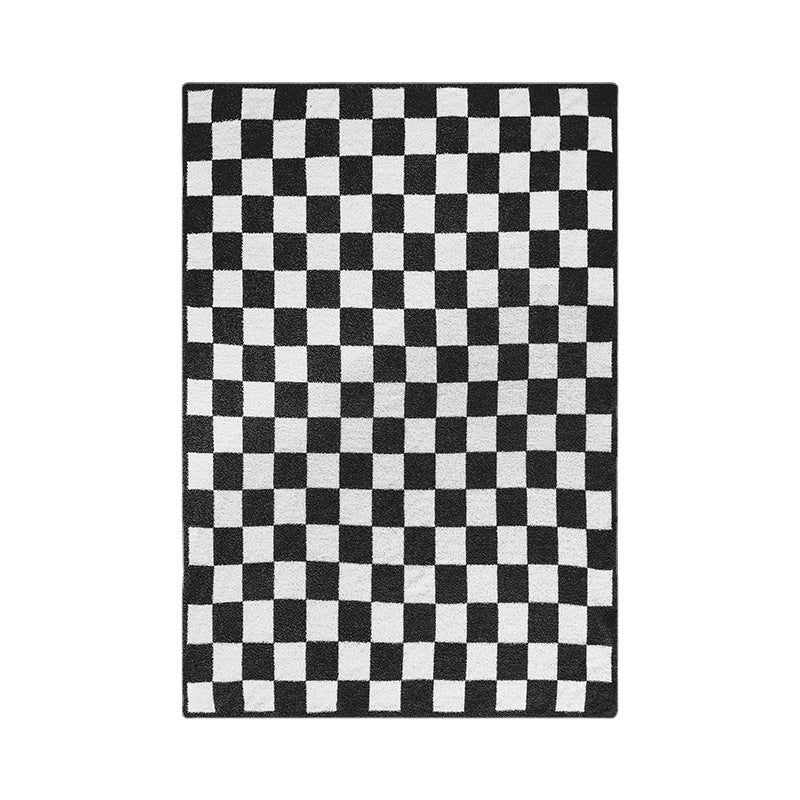 Soft Plush Checkerboard Throw Blanket Kalsten