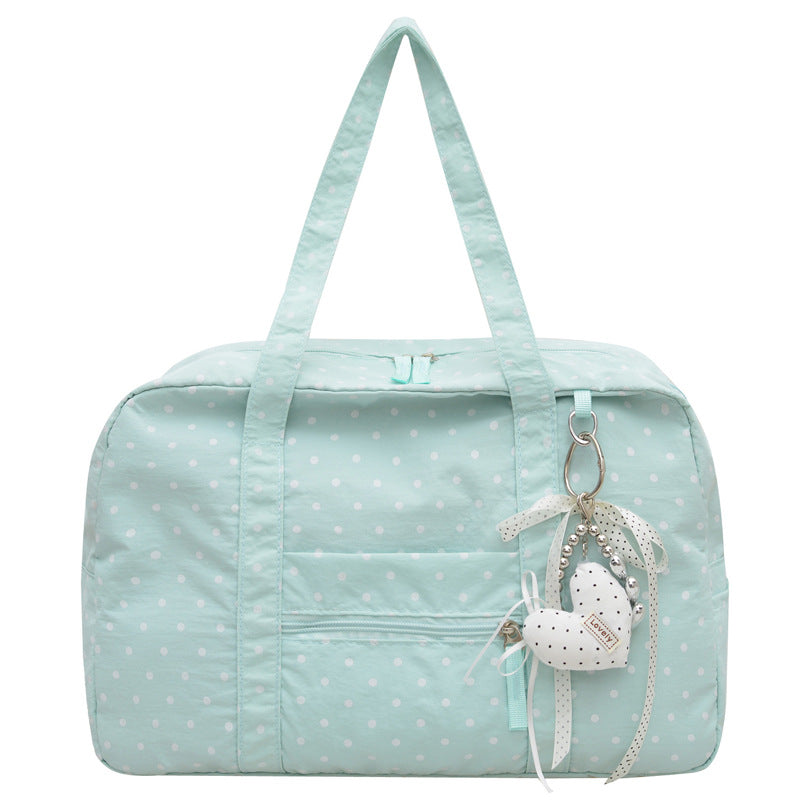 Stylish Polka Dot Travel Duffle Bag Kalsten