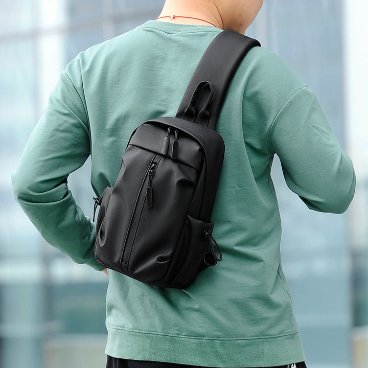Sling backpack with innovative interior compartment system Kalsten